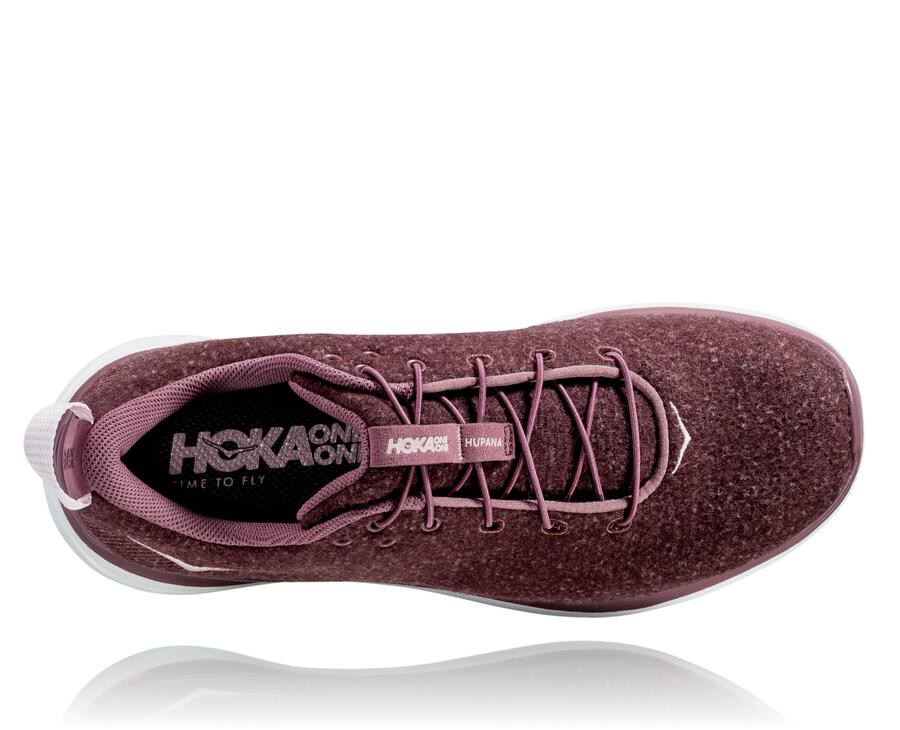 Tenis Hoka One One Feminino Marrom - Hupana Flow Wool - 905-NFTOKQ